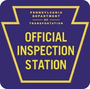 Pennsylvania department of transportation logo.